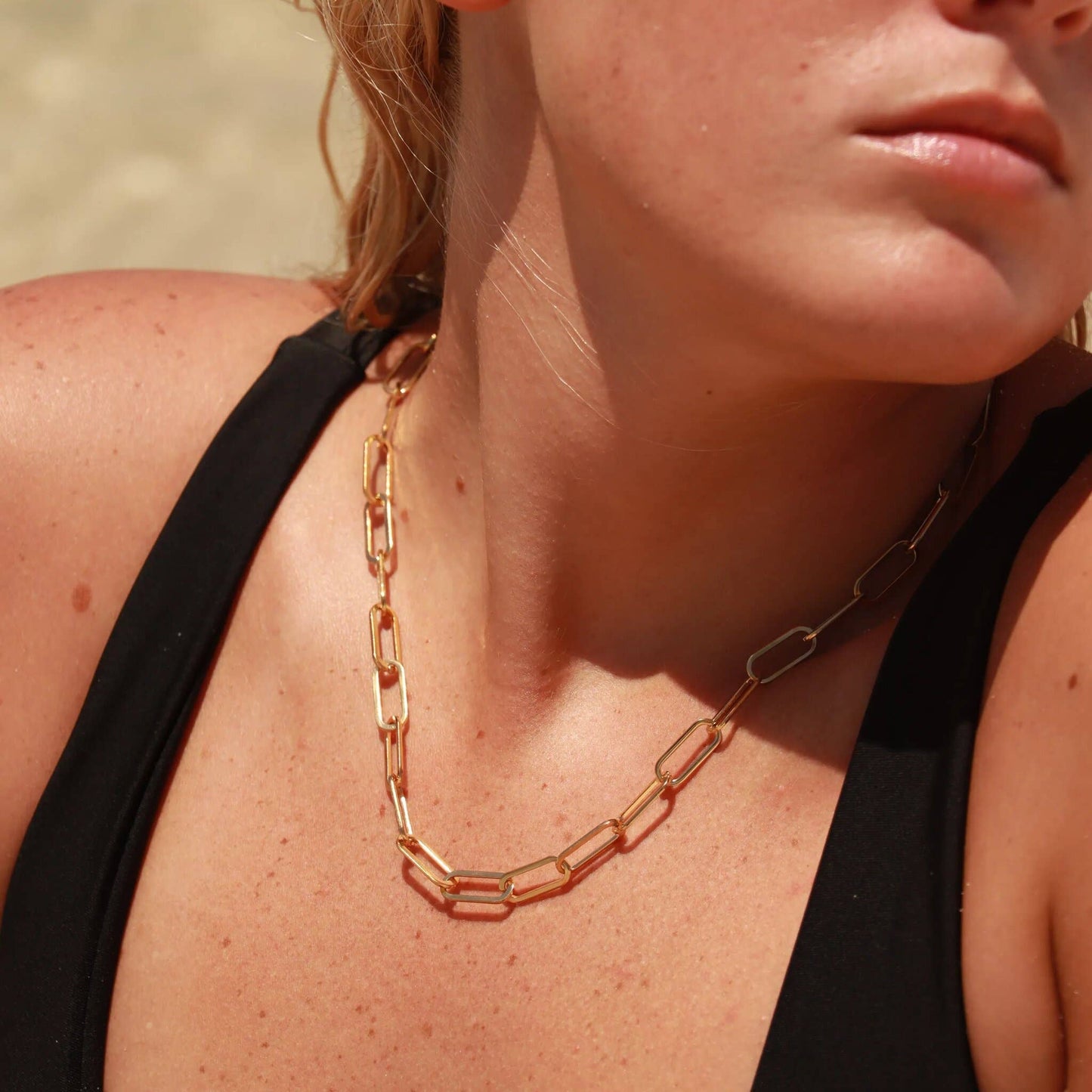 Paperclip Chain Necklace | 4mm