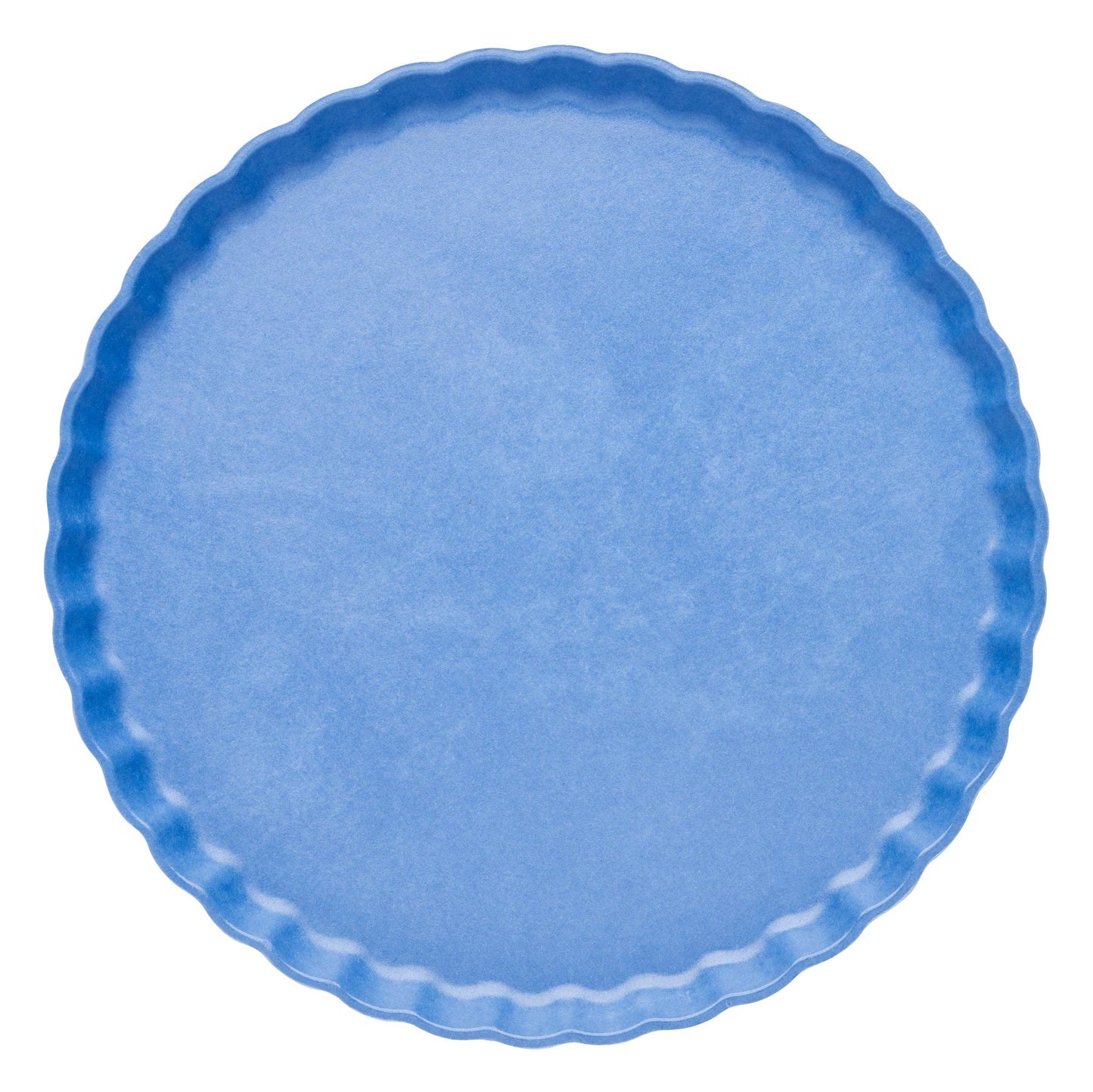 Simply Eco Compostable Bamboo Pleated Dinner Plate French Blue/8pkg