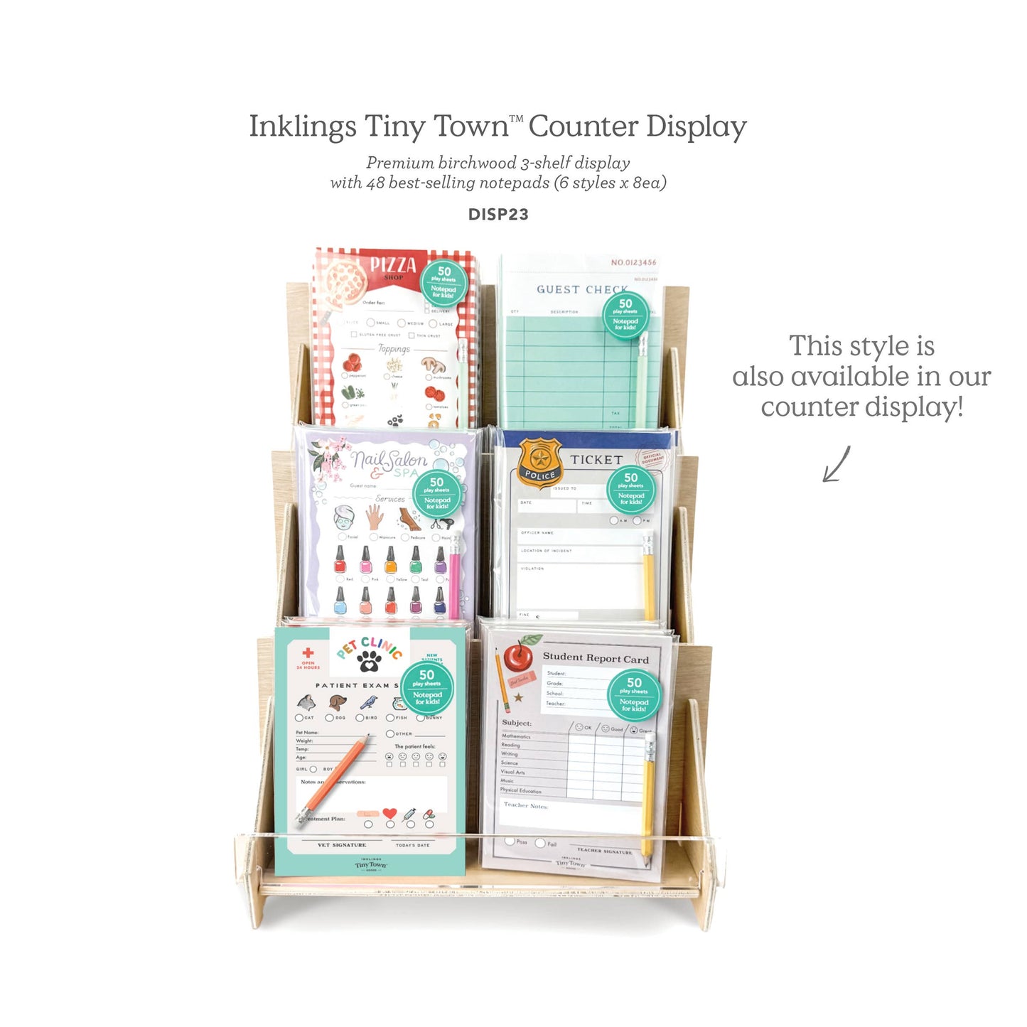 Tiny Town™ Play Notepad | Pet Clinic