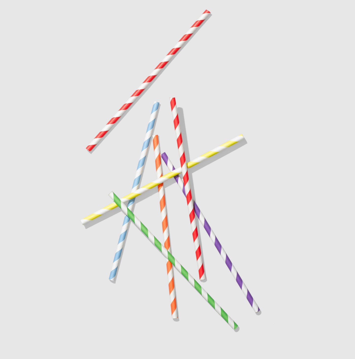 Make It Rainbow Paper Straws