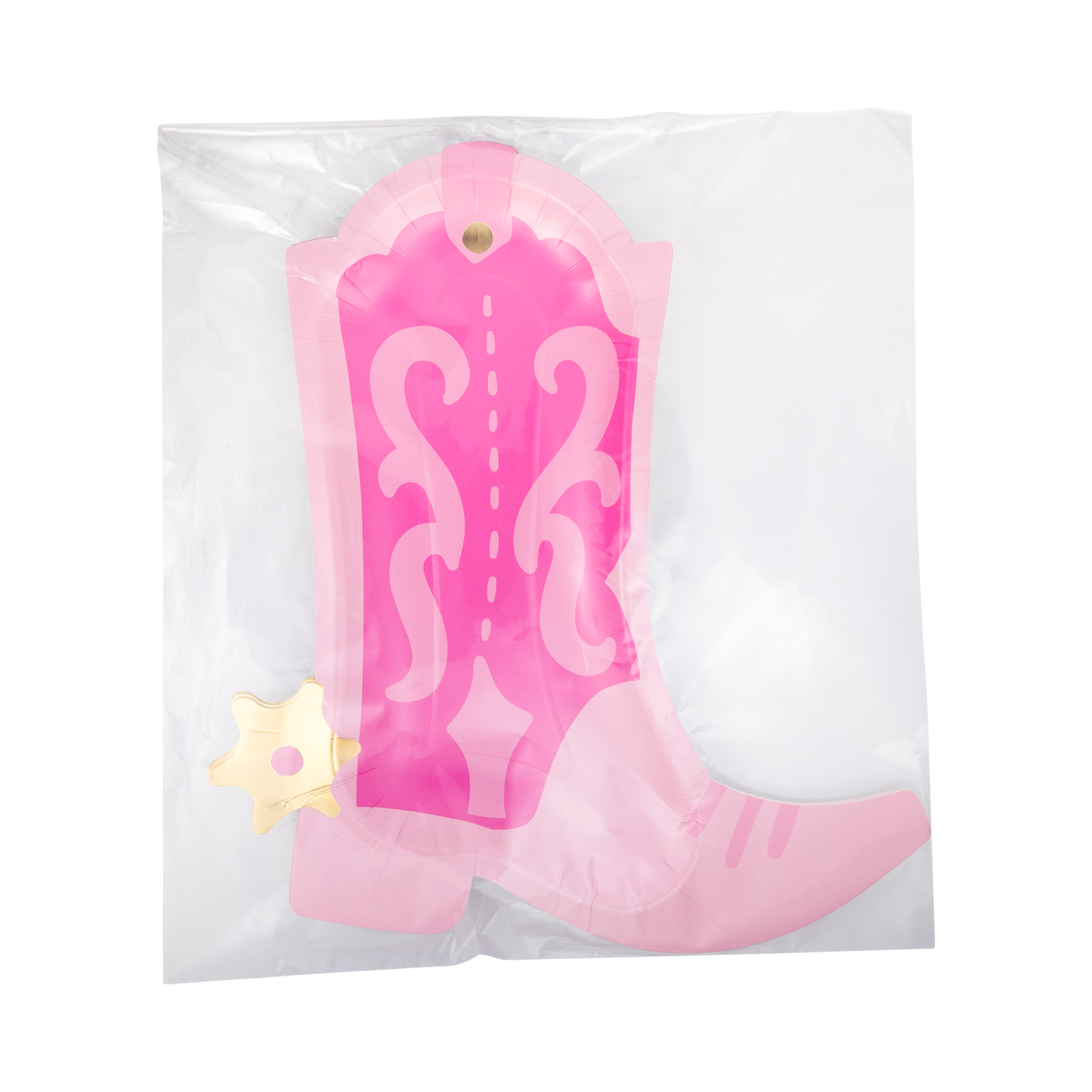Cowgirl Pink Boot Plate