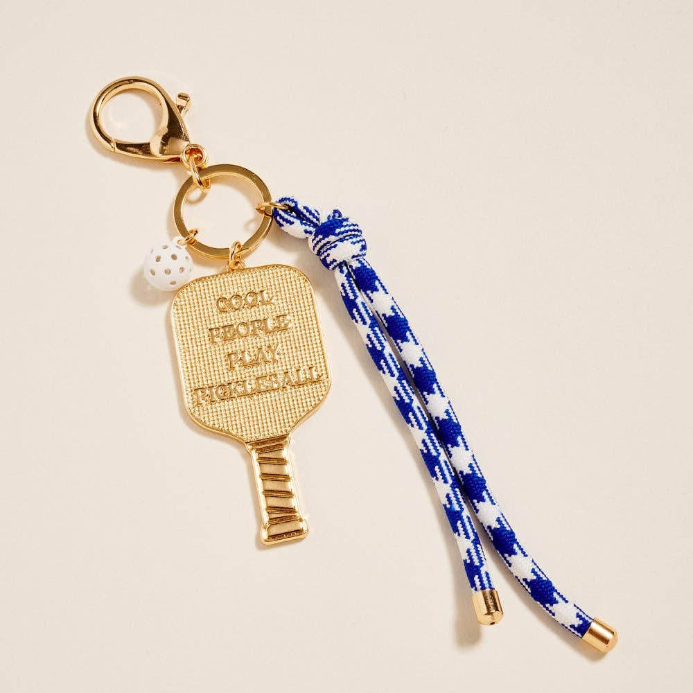 Pickleball Paddle Rope Bag Charm