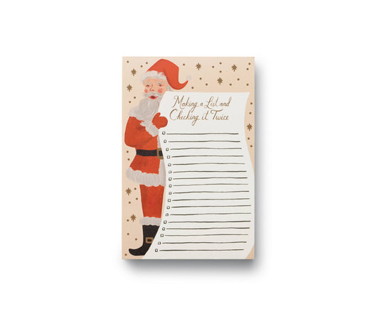 Santa's List Notepad