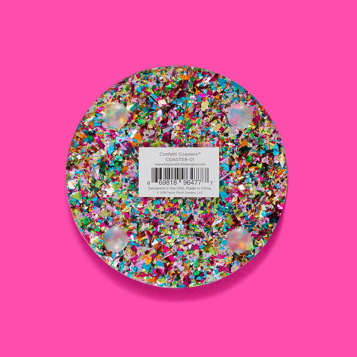 Coaster - Colorful Confetti