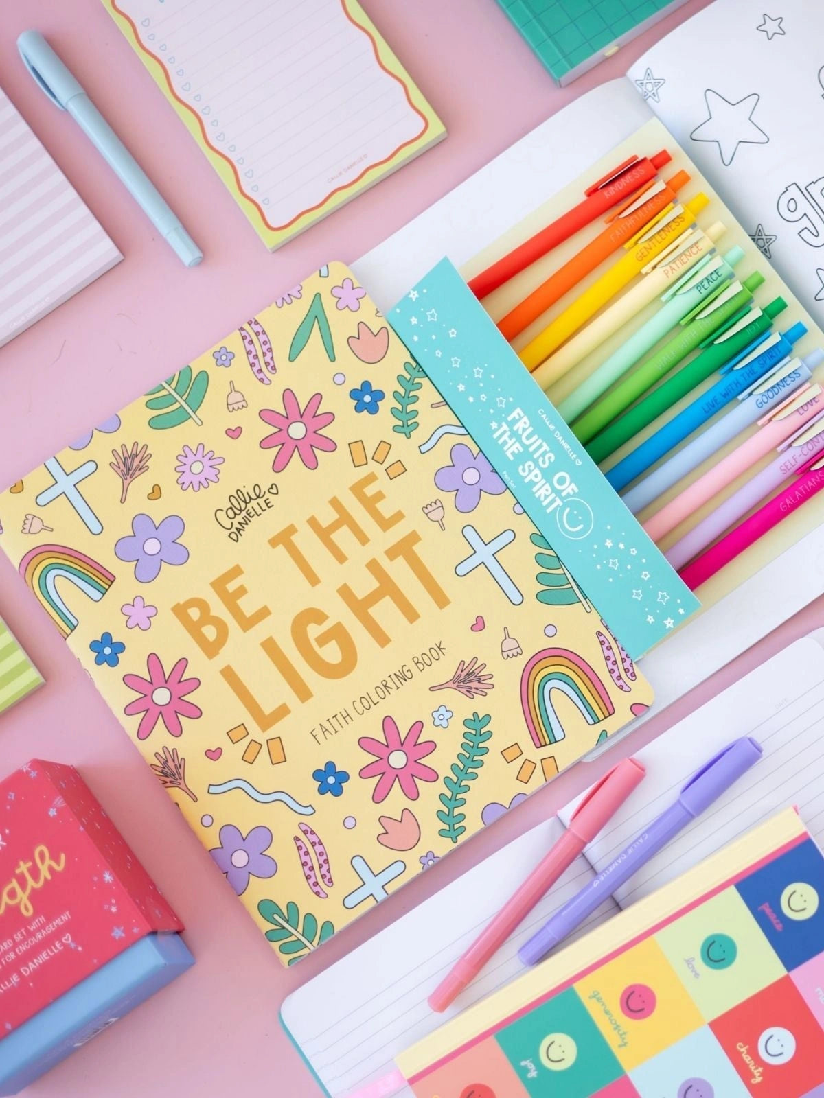 Be The Light Faith-Inspired Coloring Book