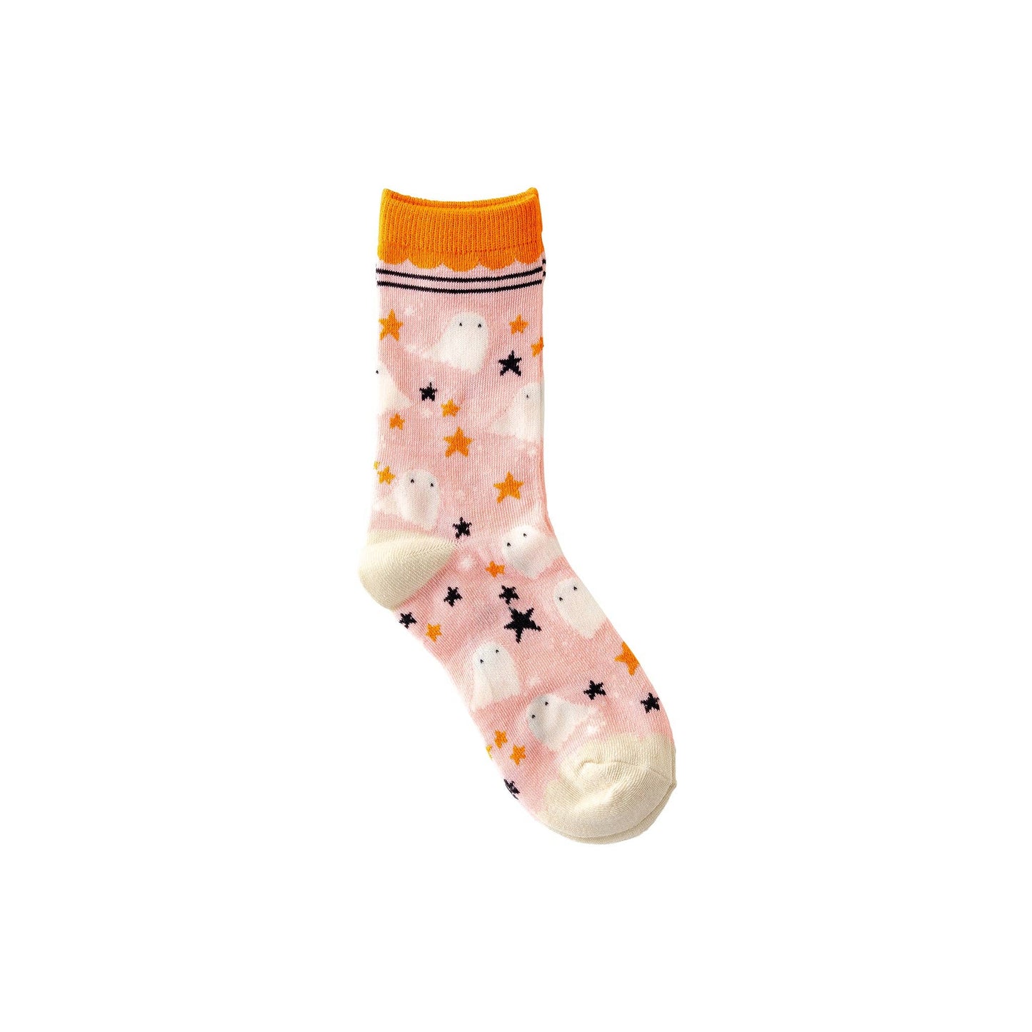 Ghost Pattern Socks: Child Small