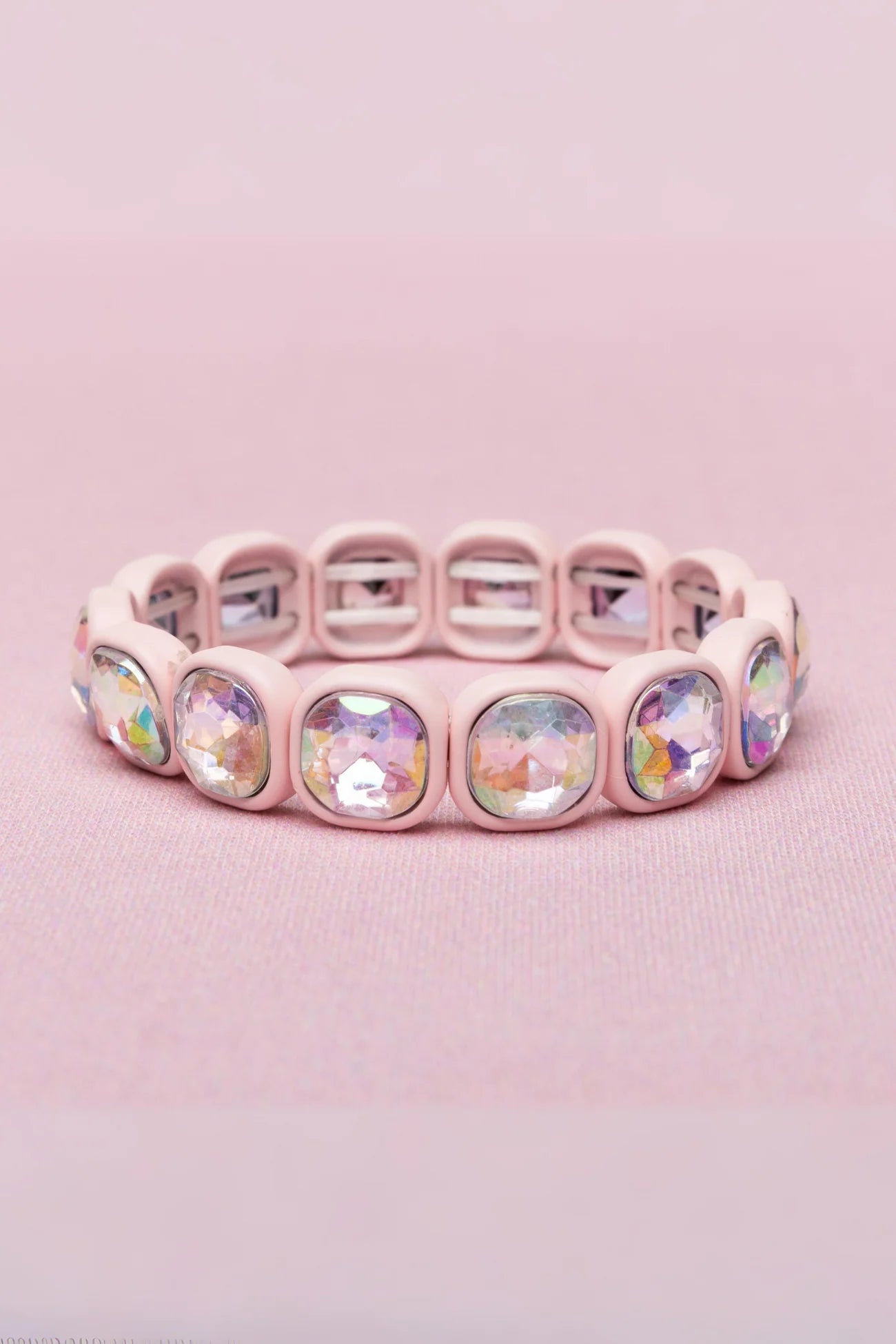 Swiftie Pink Gem Bracelet