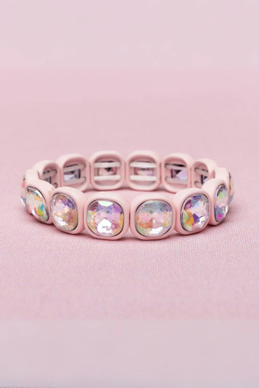 Swiftie Pink Gem Bracelet