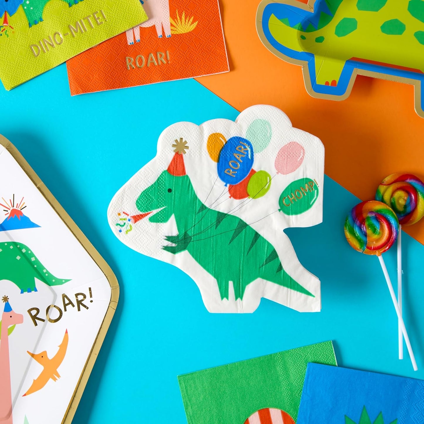 Dino Party Lunch Napkin