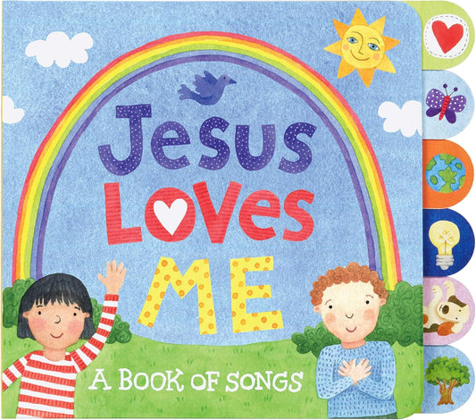 Jesus Loves Me Tab Board Book