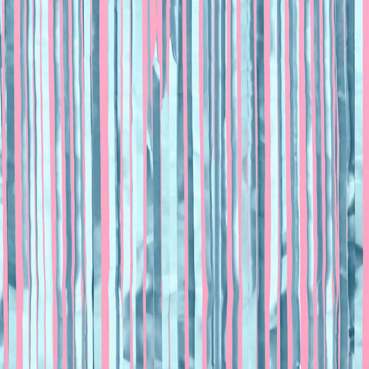 Blue Party Curtain