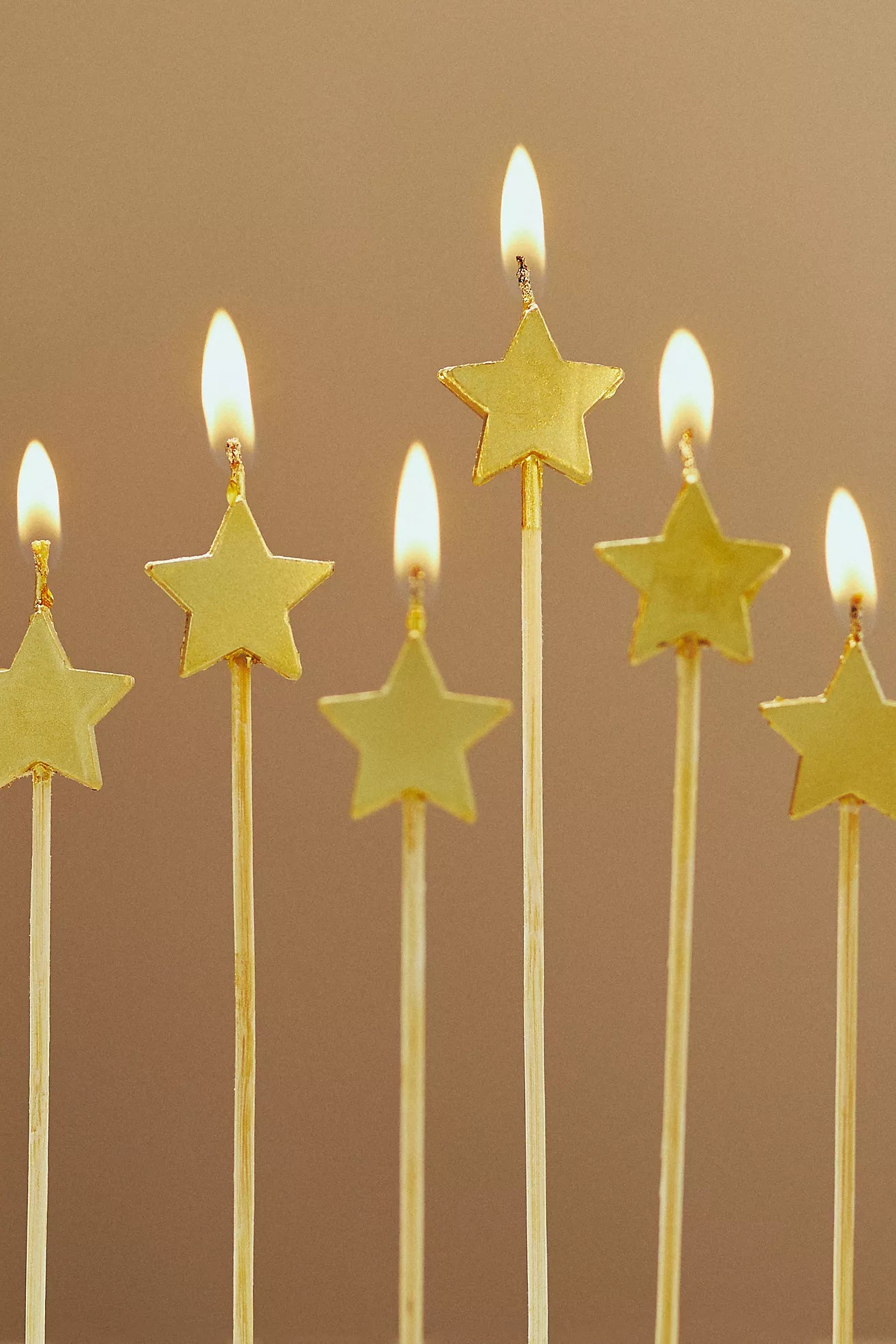 Gold Star Candles