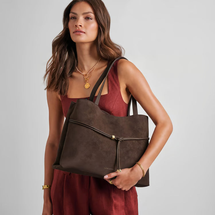 Lori Tote Bag | Bitter Chocolate