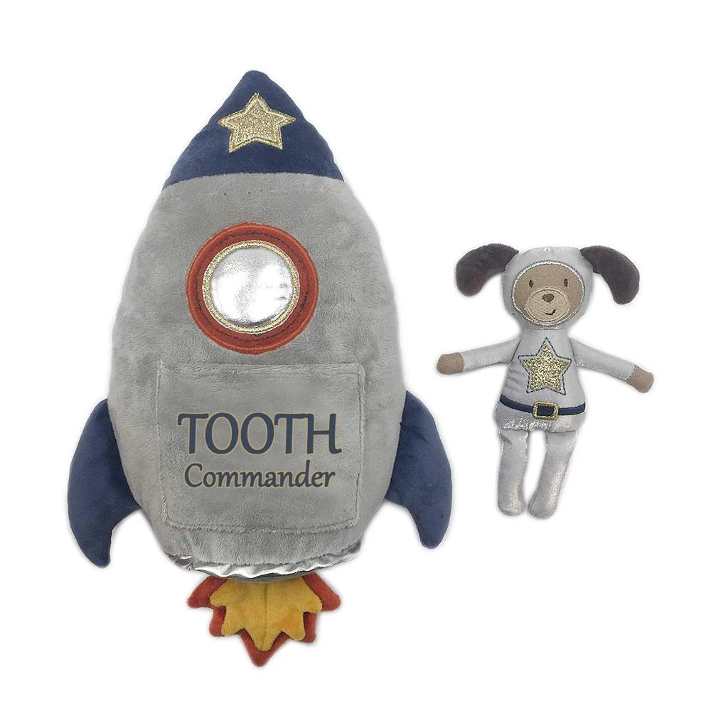 Tooth Commander Spaceship Pillow & Doll