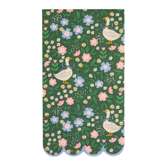 Goose Pattern Dinner Napkin