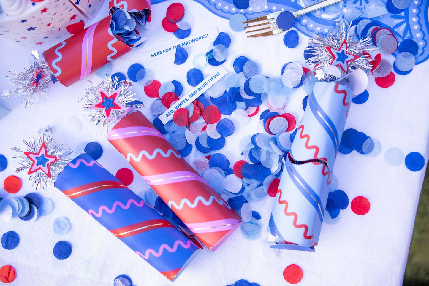 Firecracker Confetti Crackers