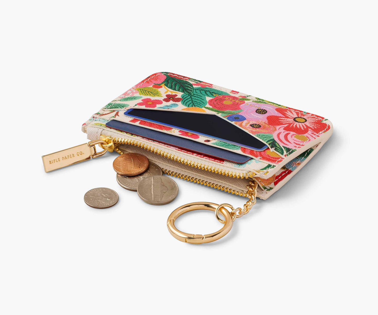 Garden Party Key Ring Card Case