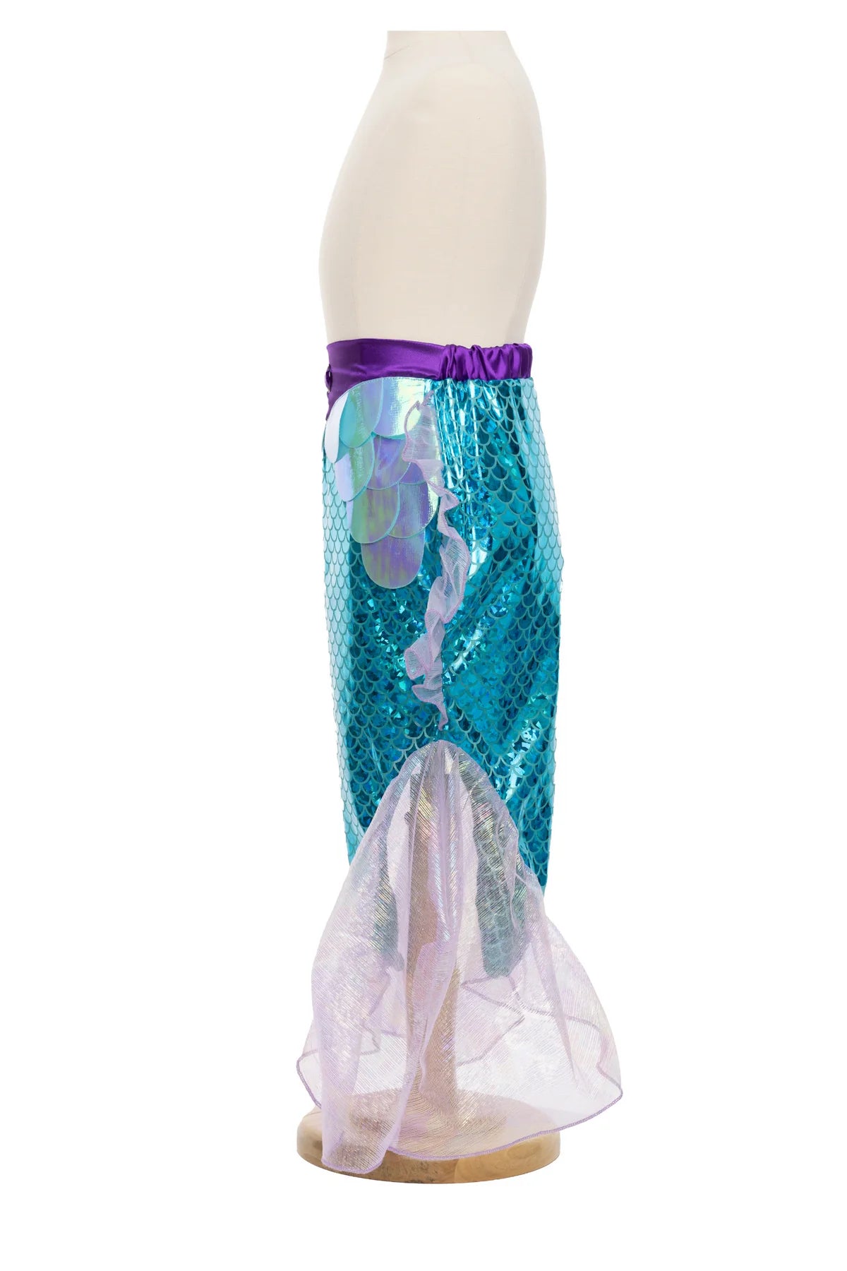 Mermaid Glimmer Skirt with Tiara