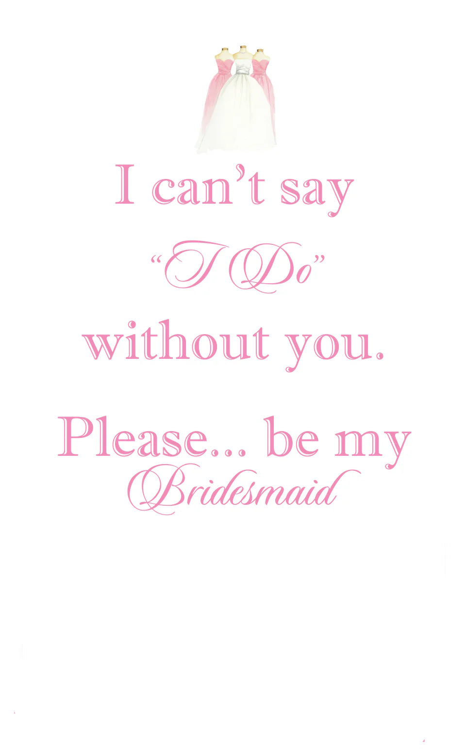 Greeting Card | Bride and Bridesmaids