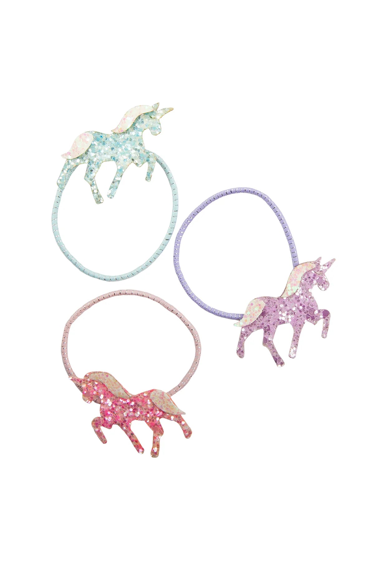 Boutique Pretty Pony Ponytail Holders | Set of 3