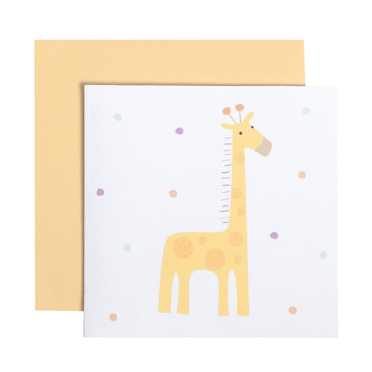 Giraffe Gift Enclosure Card