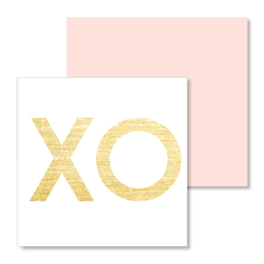 XO Gift Enclosure Card