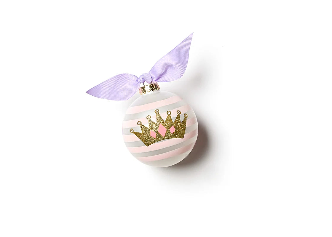 Dress Up Glass Ornament