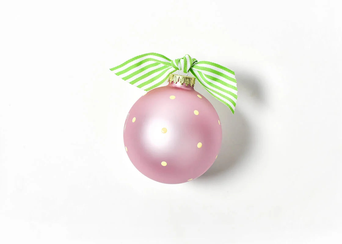 Baby's First Christmas Ornament | Pink Elephant