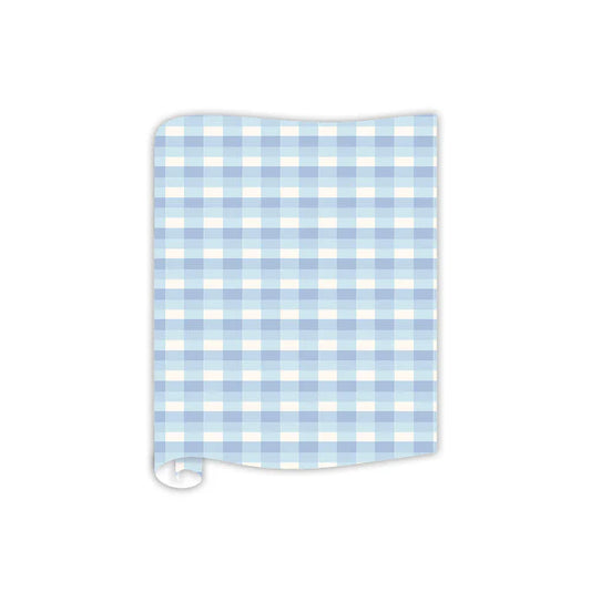 Caitlin Wilson French Blue Plaid Table Runner