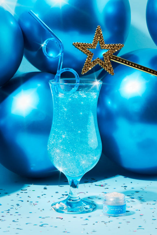 Star Dust Edible Drink Glitter | Magic Blue Colour Changing