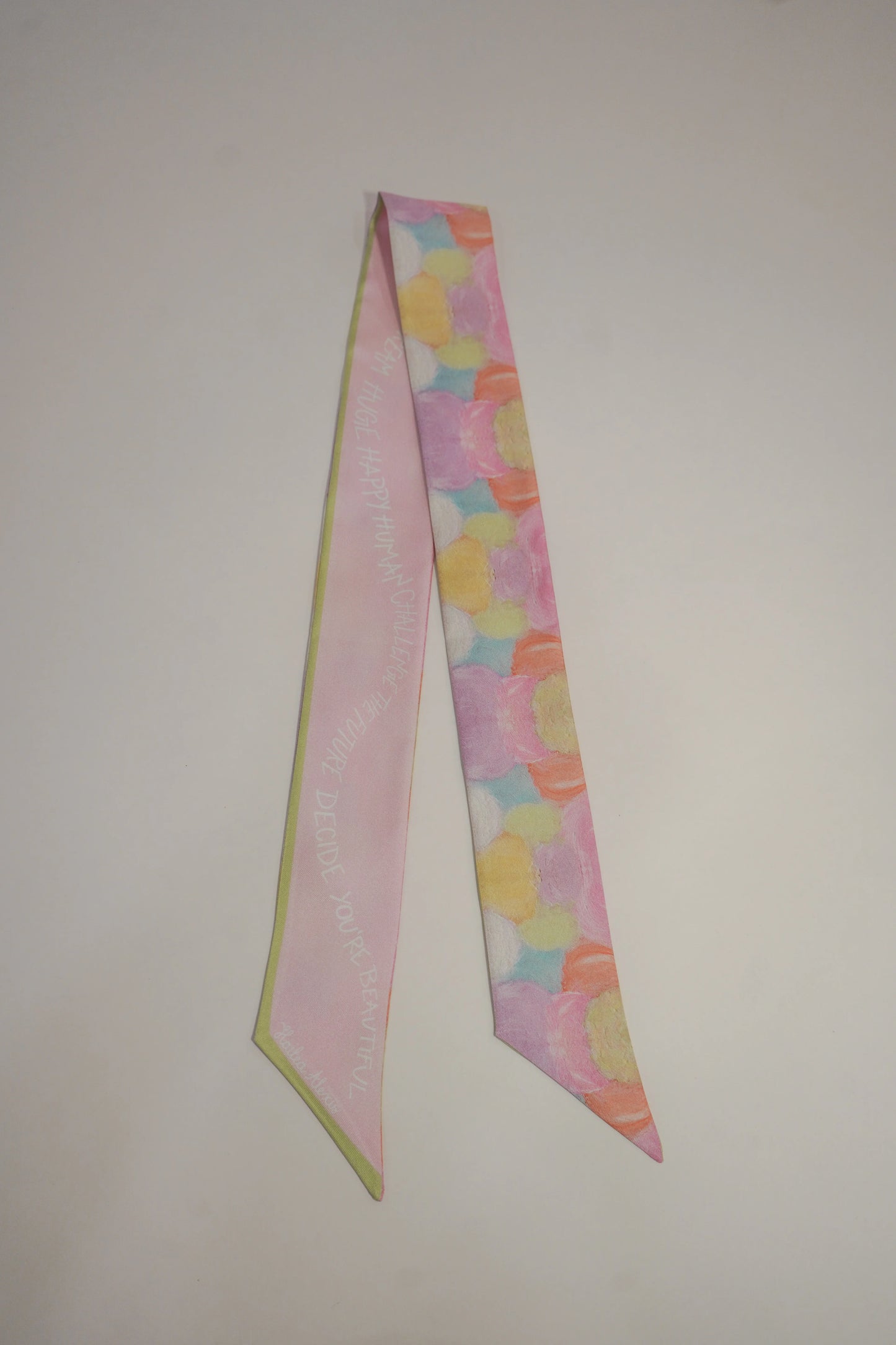 Silk Twilly Scarf | Daydream Dots