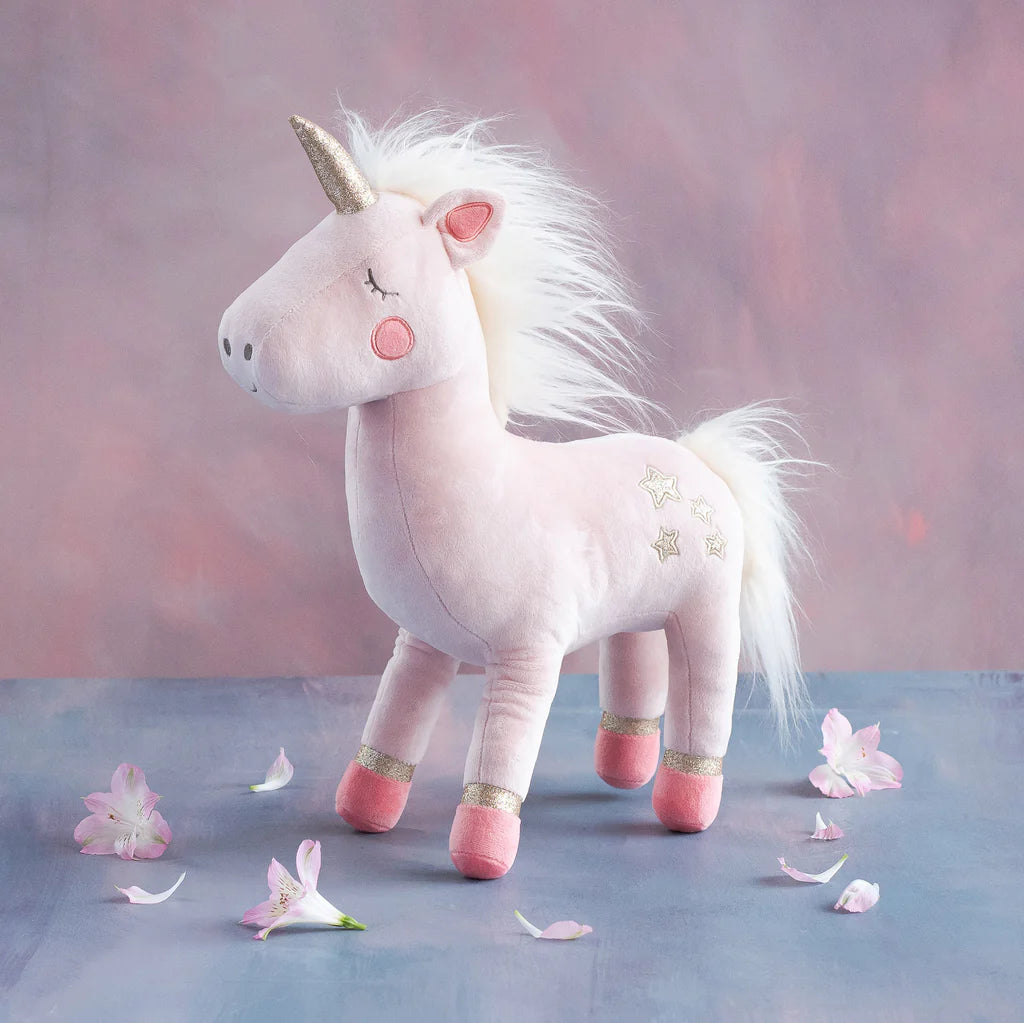 Plush Unicorn | Cotton Candy Pink