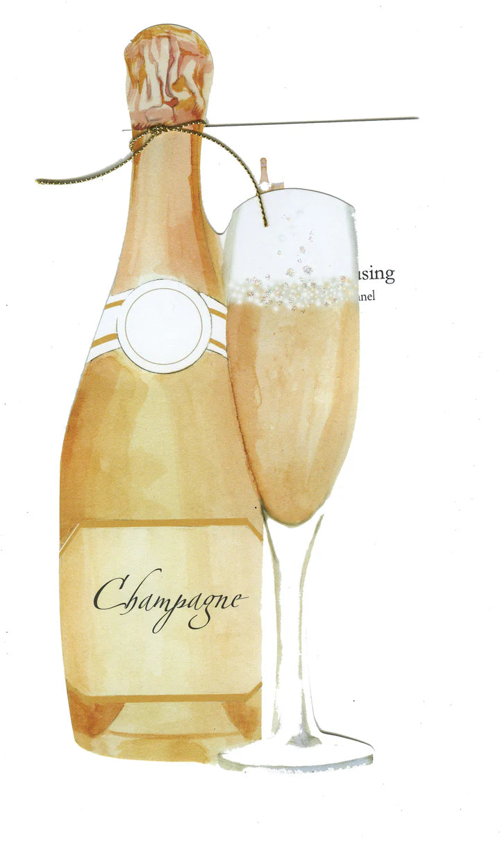 Greeting Card | Pink Champagne