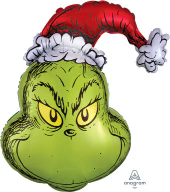 Grinch Foil Balloon