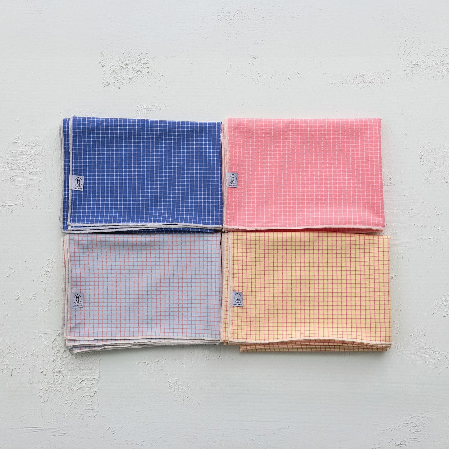 Blue & Pink Cotton Tablecloth