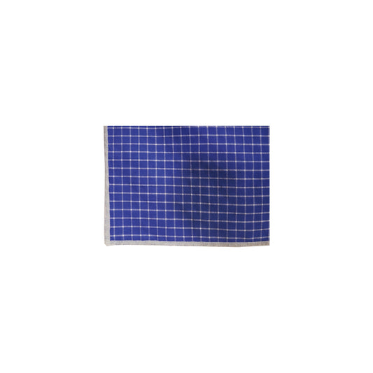 Blue Cotton Tablecloth