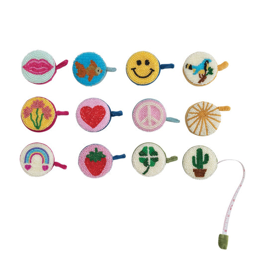 Glass Beaded Tape Measure