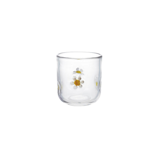 Daisy Drinking Glass