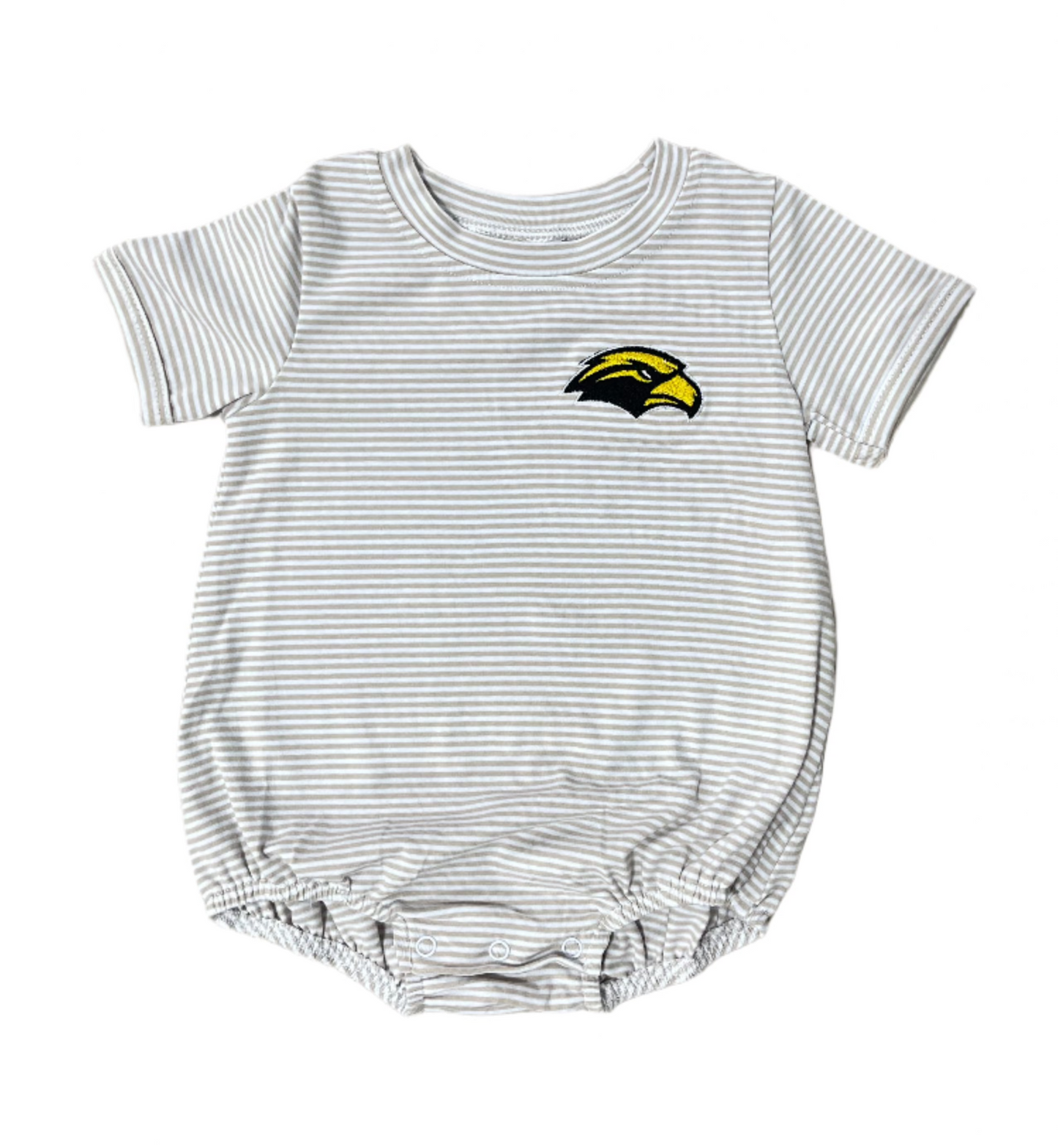 USM Stripe Short Sleeve Bubble | Grey