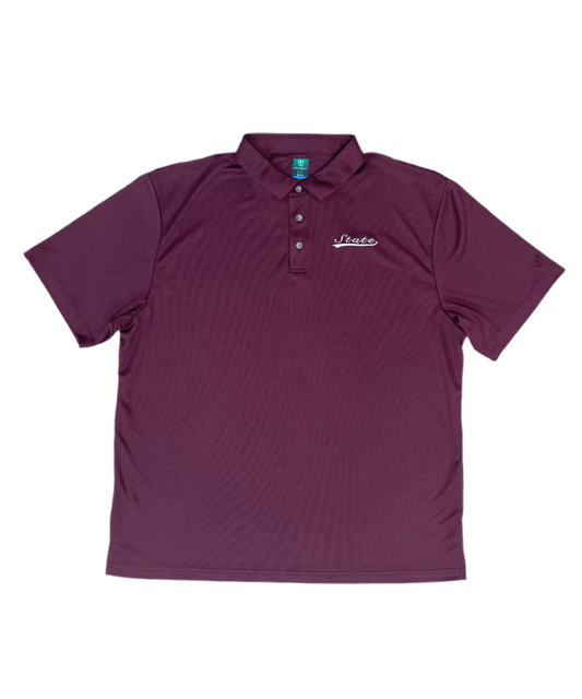 Men's Embroidered MS State Polo | Maroon