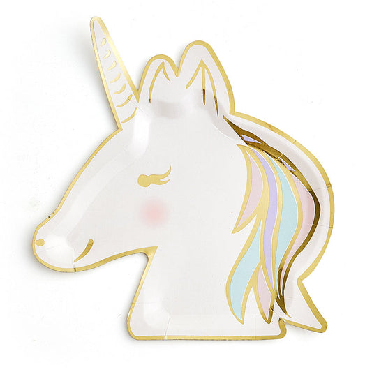 Unicorn Shaped Plates