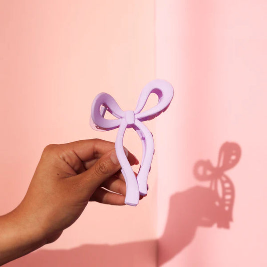 Bow Clip | Lilac