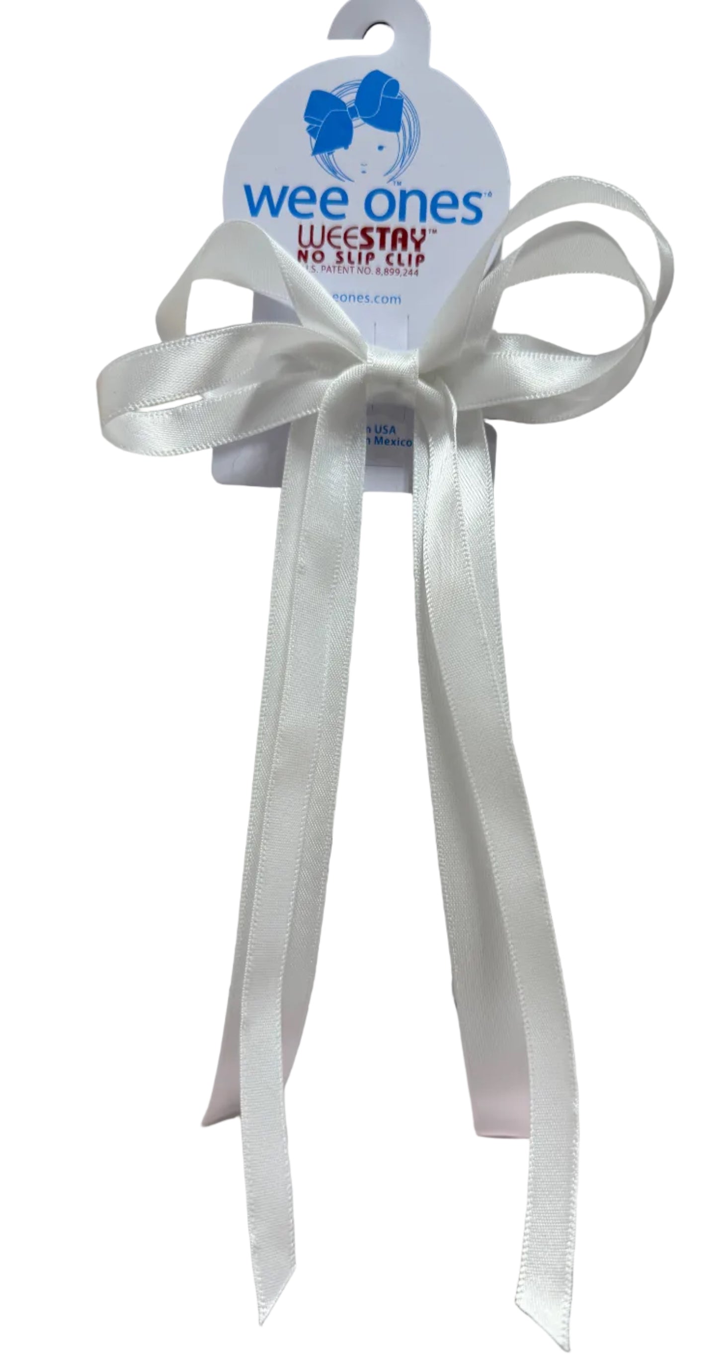 Mini Double Satin Streamer Bow