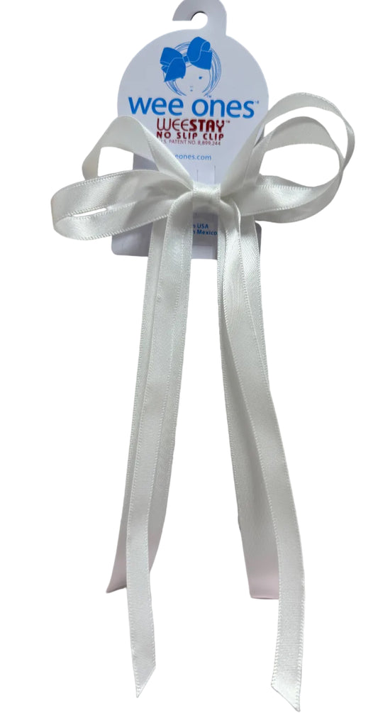 Mini Double Satin Streamer Bow