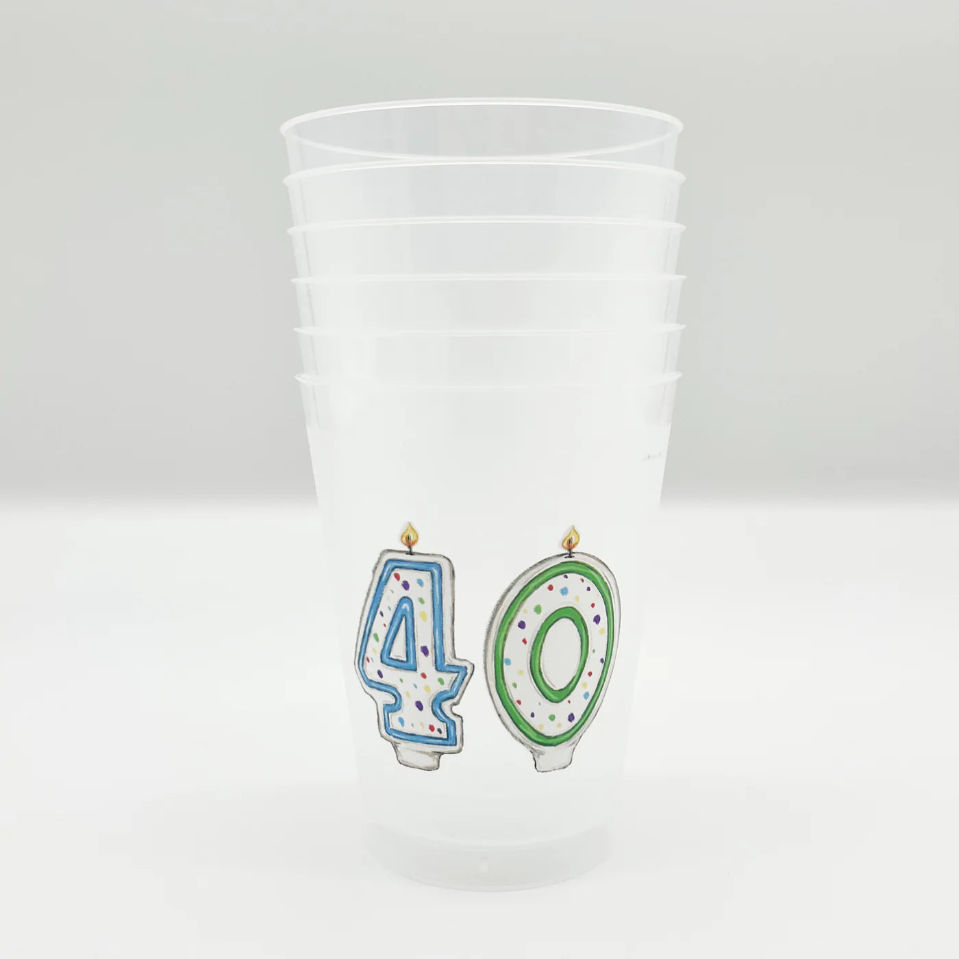 Party Cup Set | 40th Birthday