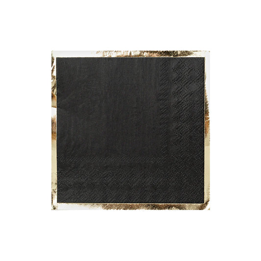 Posh Cocktail Napkins | Noir