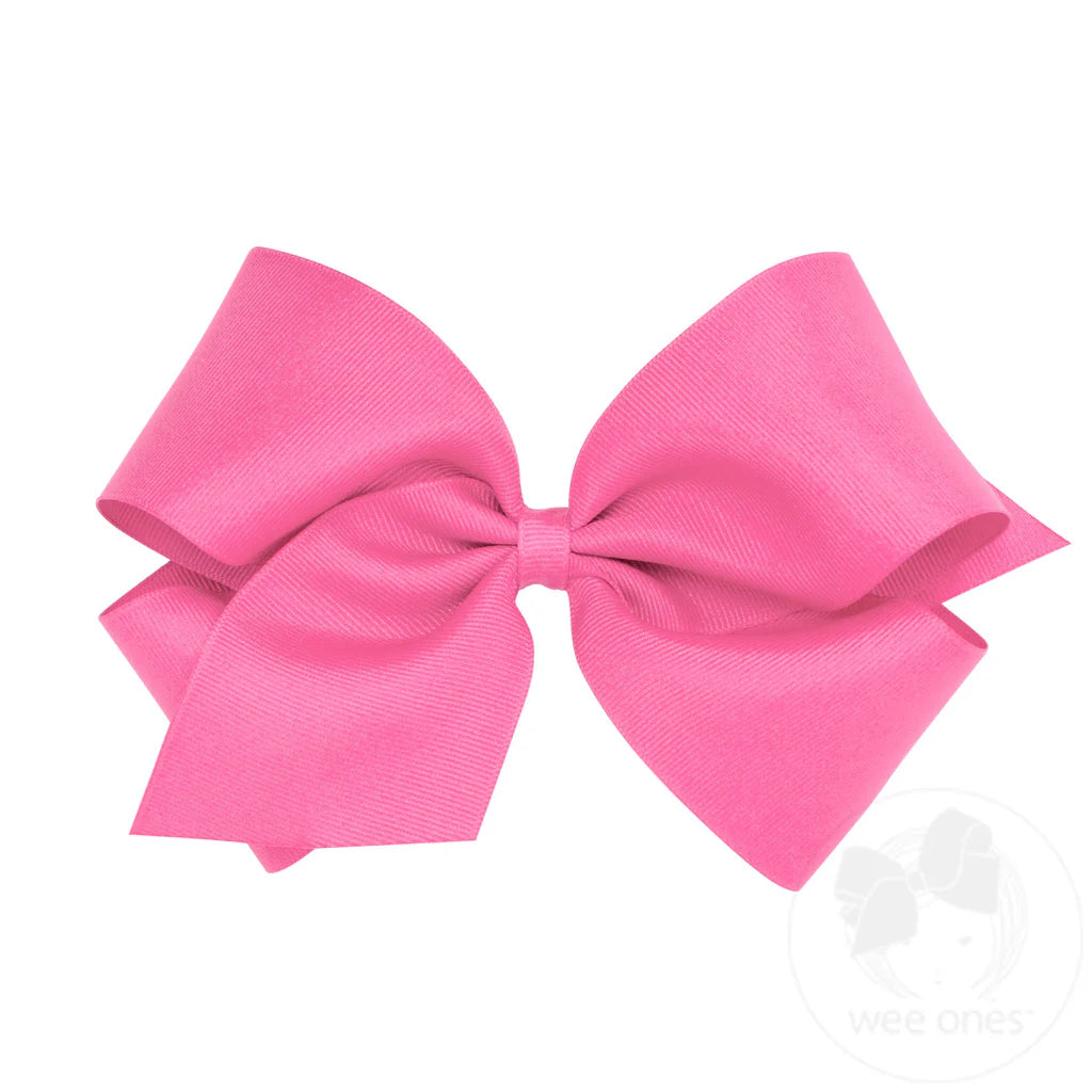 King Classic Grosgrain Hair Bow | Plain Wrap