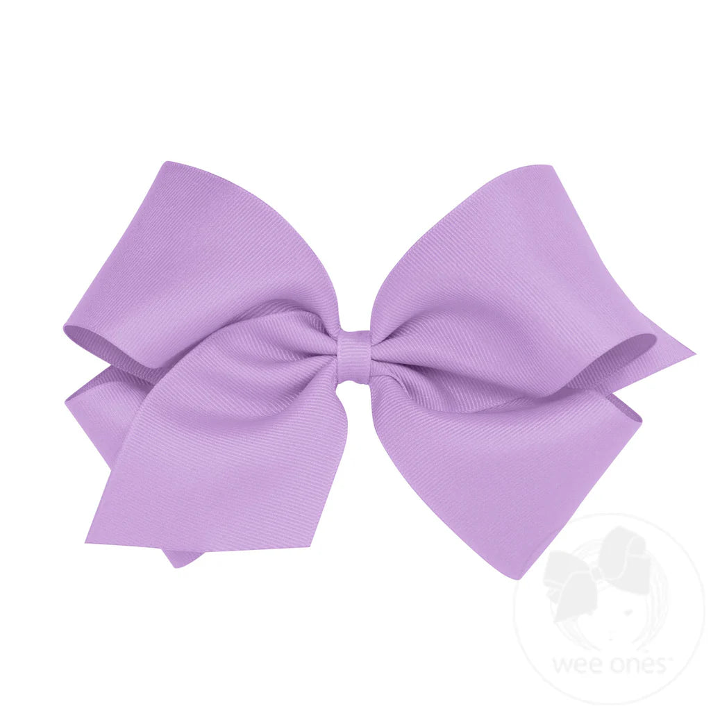 King Classic Grosgrain Hair Bow | Plain Wrap