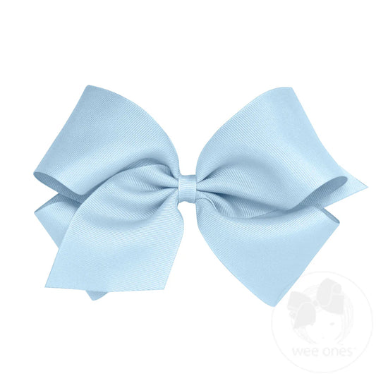 King Classic Grosgrain Hair Bow | Plain Wrap