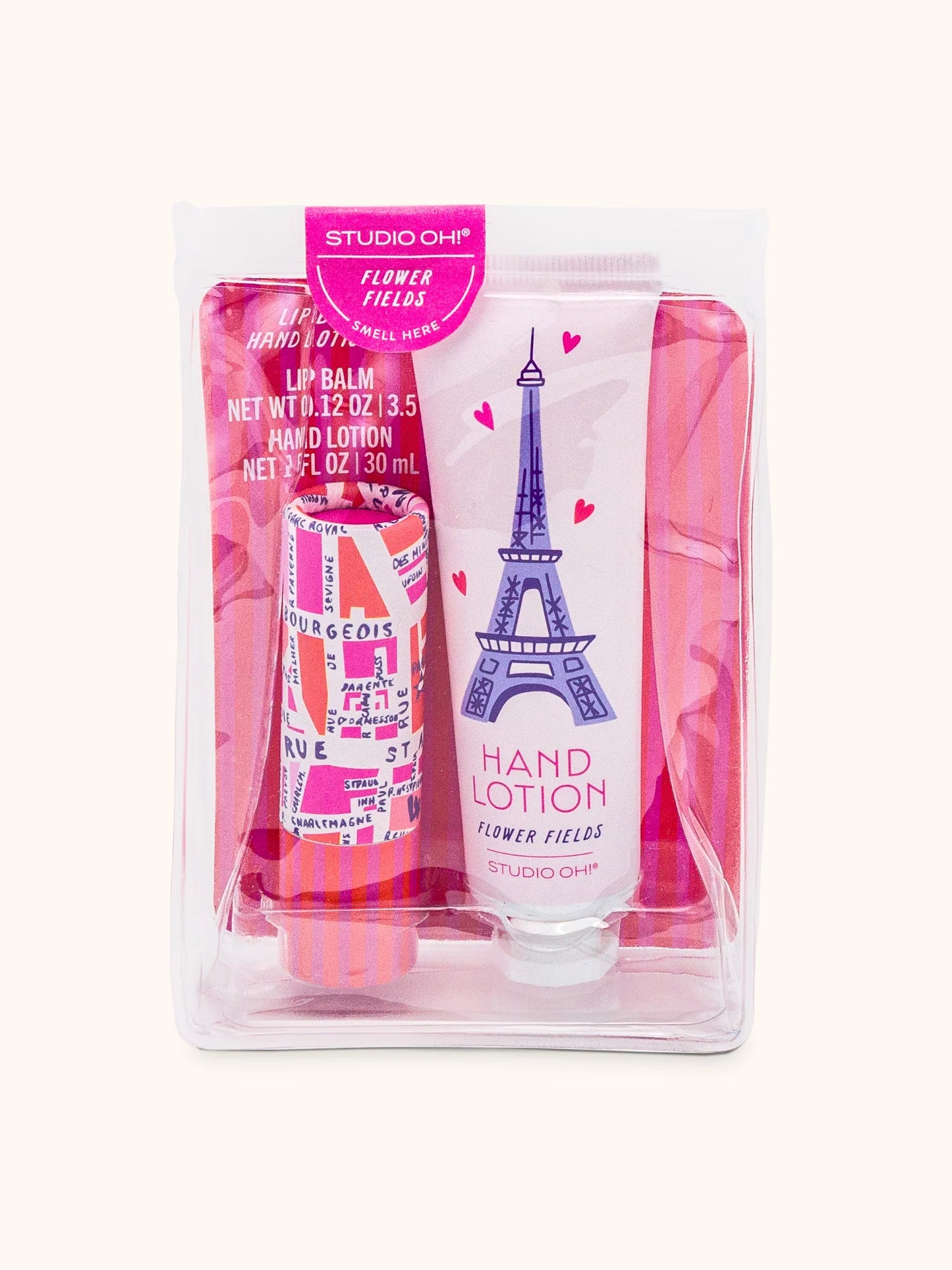 Rues de Paris Lip Balm & Hand Lotion Set